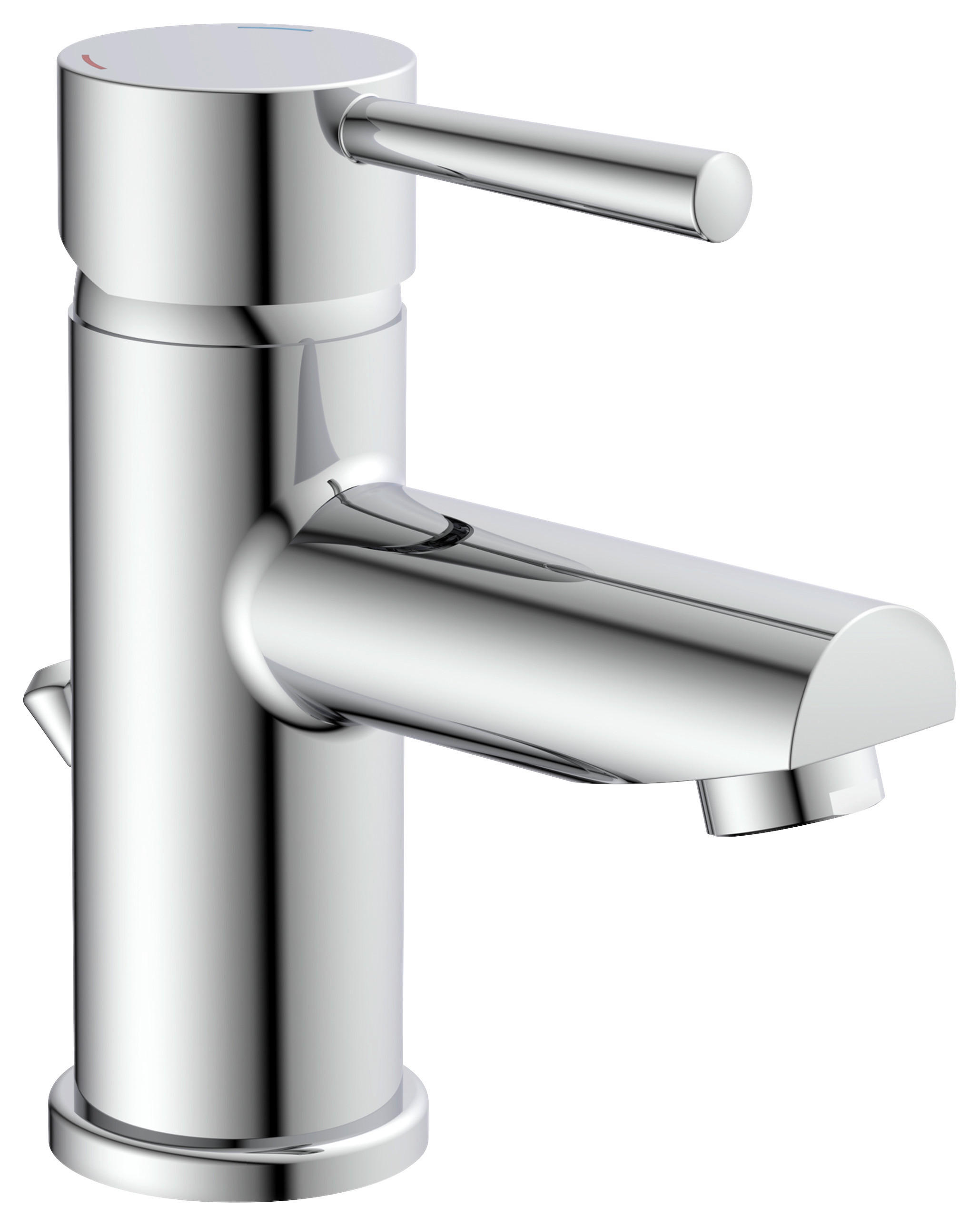 WASCHTISCHARMATUR 5,5/16/14 cm  - Chromfarben, Basics, Metall (5,5/16/14cm) - Xora