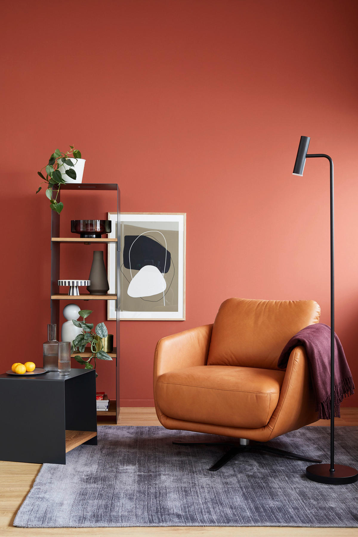 WEBTEPPICH 170/240 cm Alessa Anthrazit  - Anthrazit, Basics, Textil (170/240cm) - Schöner Wohnen