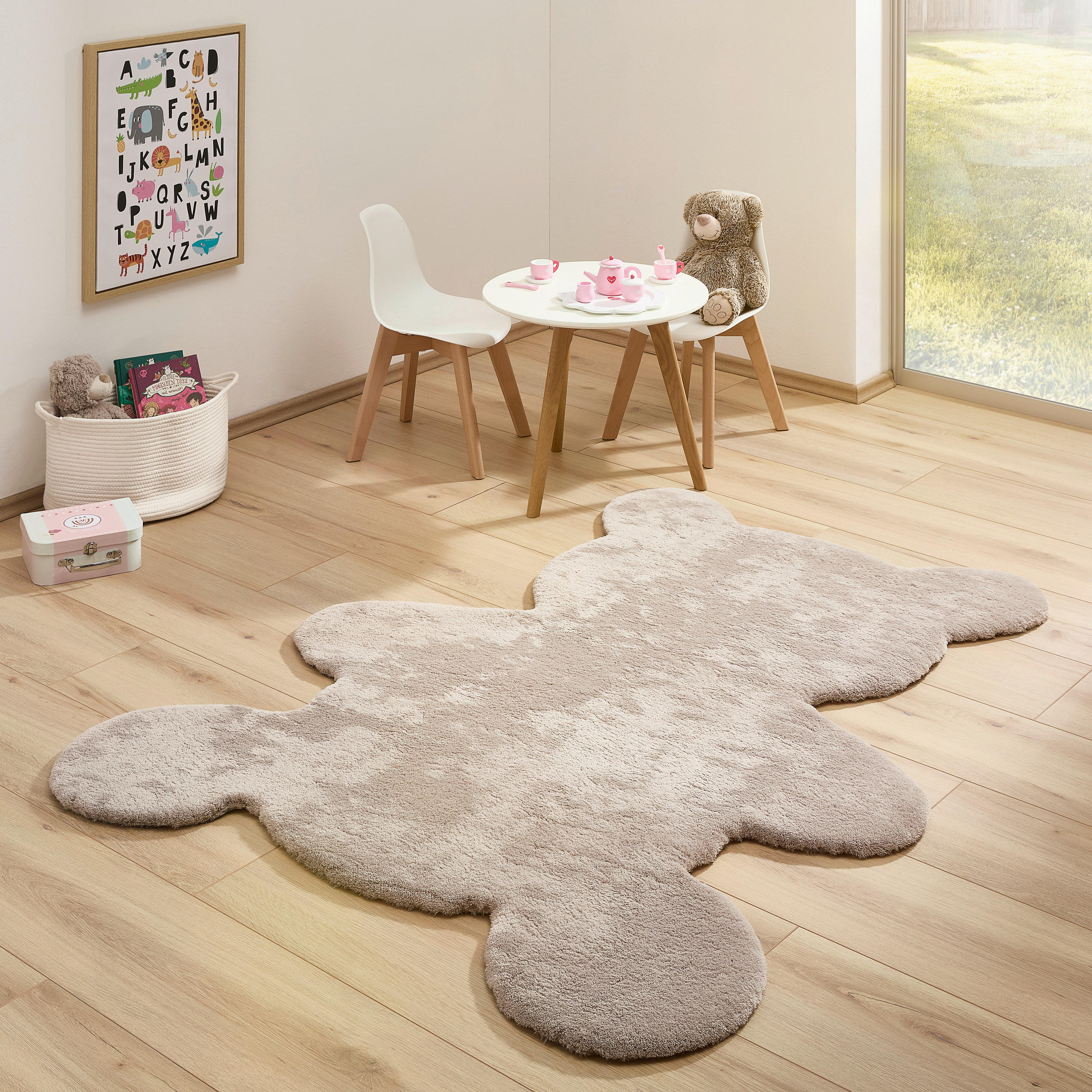 KINDERTEPPICH 120/160 cm  - Naturfarben, Trend, Textil (120/160cm) - Ben'n'jen