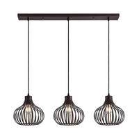 HÄNGELEUCHTE 105/30/150 cm  - Rostfarben, Design, Metall (105/30/150cm) - Marama