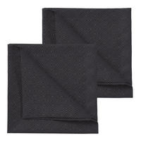 SERVÍTKA - sivá/antracitová, Basics, textil (50/50cm) - Curt Bauer