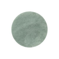 BADTEPPICH Grün, Petrol 90 cm  - Petrol/Grün, Basics, Kunststoff/Textil (90cm) - WECON HOME BASIC