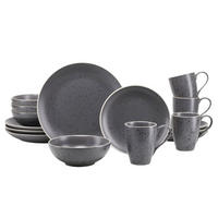 KOMPLETT SERVIS 16 delar  - antracit, Klassisk, keramik - Creatable