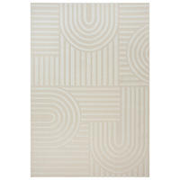 LÄUFER 80/200 cm Berlin  - Creme, KONVENTIONELL, Kunststoff/Textil (80/200cm) - Novel