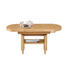 COUCHTISCH Kernbuche furniert Buchefarben - Buchefarben, KONVENTIONELL, Metall (125(165,5)/71/56-75cm) - Venda