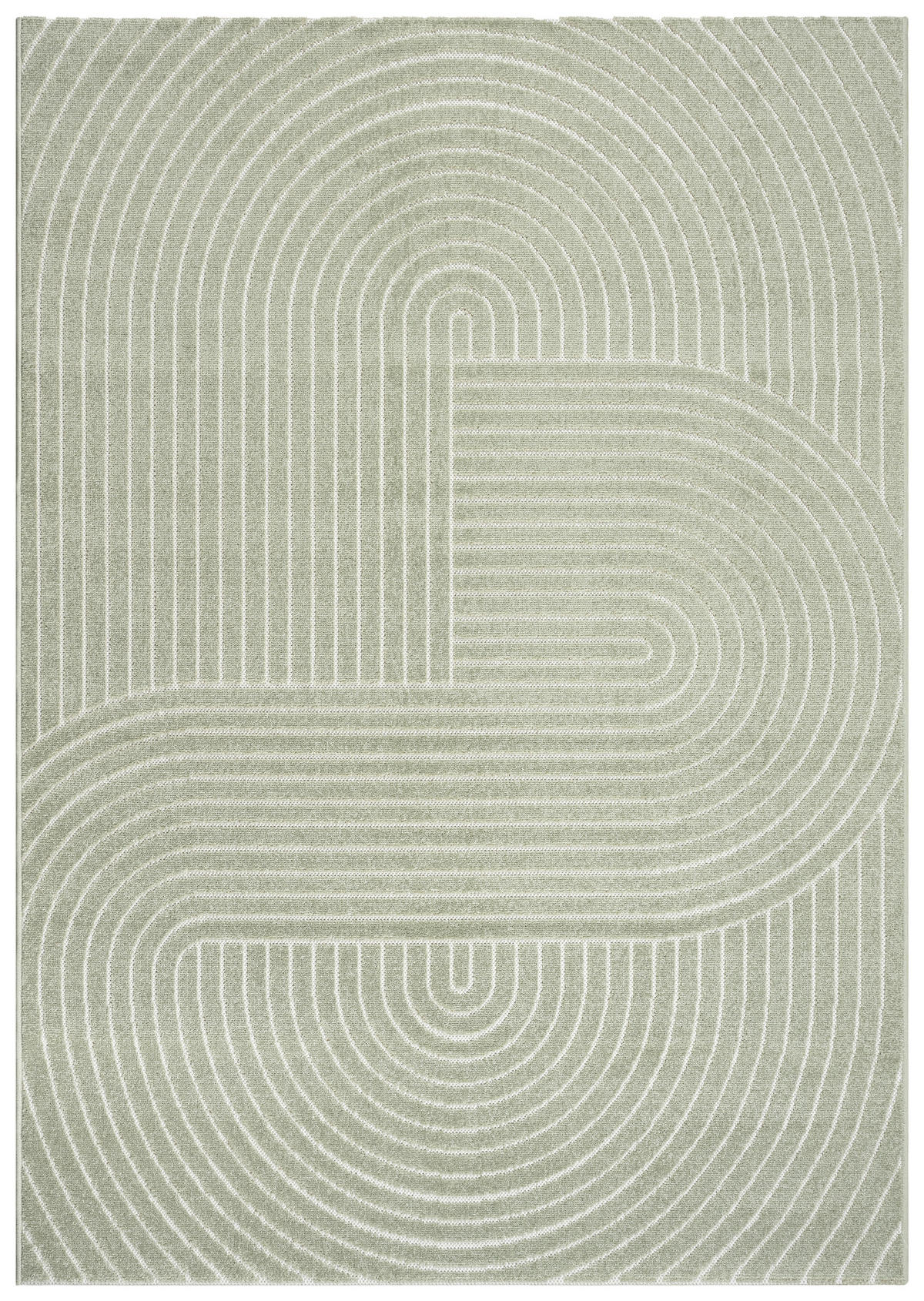 OUTDOORTEPPICH  für Terrasse und Balkon 160/220 cm Tenerife Plus Olivgrün  - Olivgrün, Basics, Textil (160/220cm)