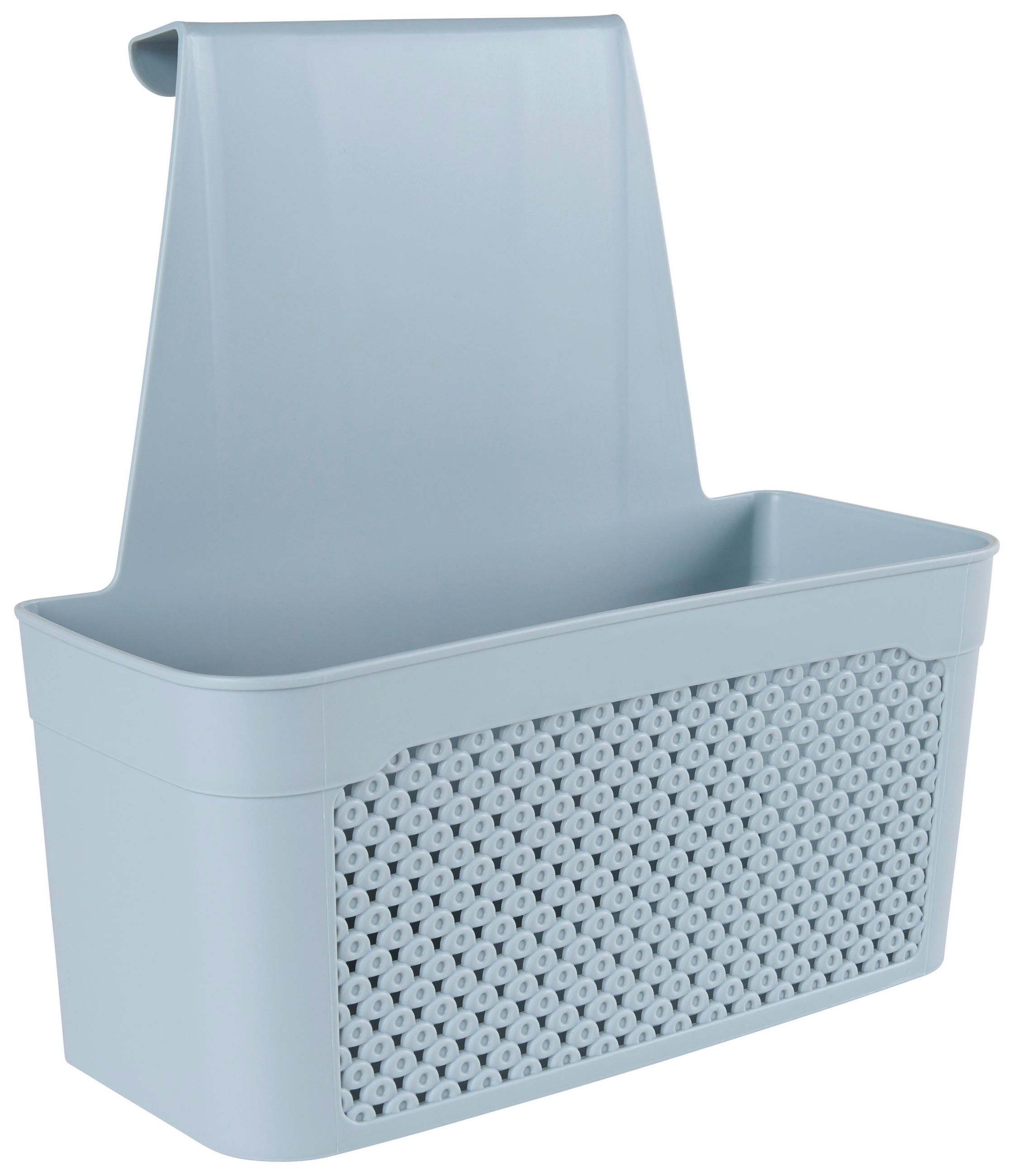 ZÁVĚSNÝ KOŠ DO REGÁLU, světle šedá - světle šedá, Basics, plast (13/24/24cm) - Homeware