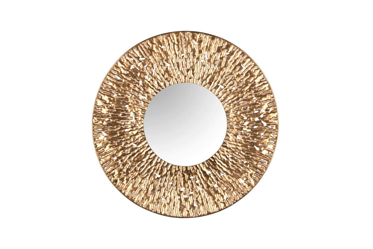 DEKOSPIEGEL - Goldfarben, Trend, Glas/Metall (80/80/9cm) - Boxxx