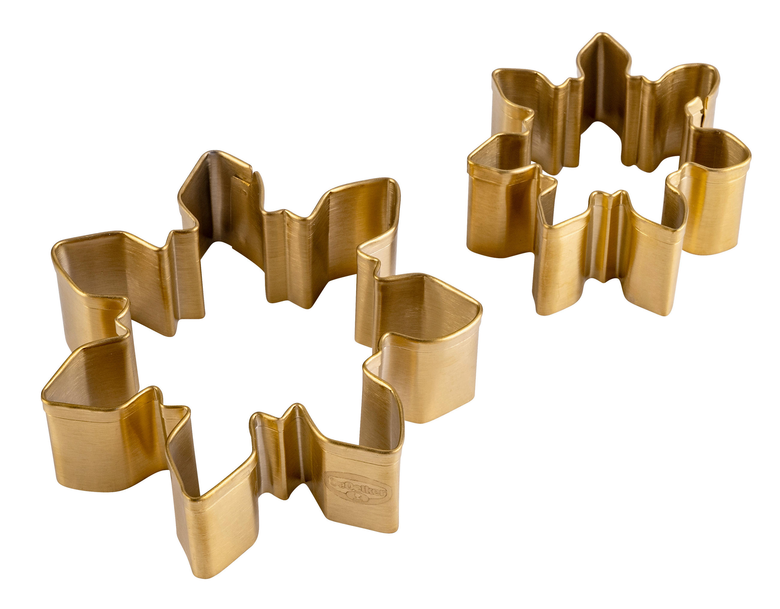 AUSSTECHFORM - Goldfarben, KONVENTIONELL, Metall (6,5/4,2cm) - Dr.Oetker