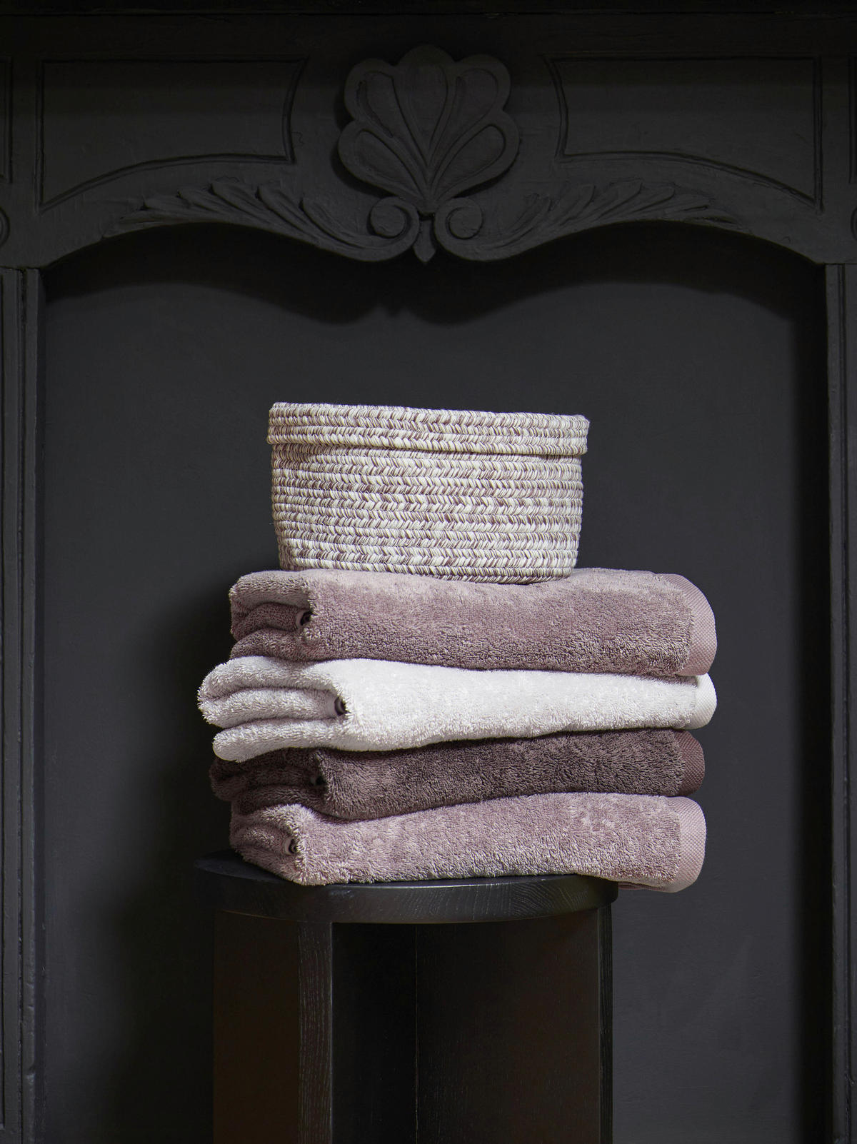 HANDTUCH London Mauve 3-teilig  - Mauve, Basics, Textil (55/100cm) - Aquanova