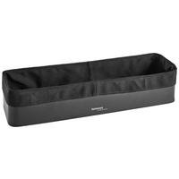 COȘ PENTRU PÂINE  43,3/12,5/8,7 cm  - negru, Design, metal/textil (43,3/12,5/8,7cm) - Homeware Profession.