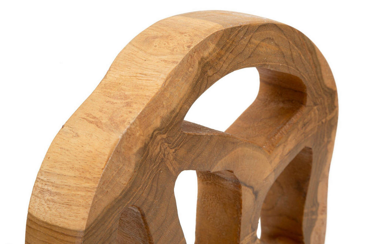 SKULPTUR - Braun, Basics, Holz (18/27/10cm)