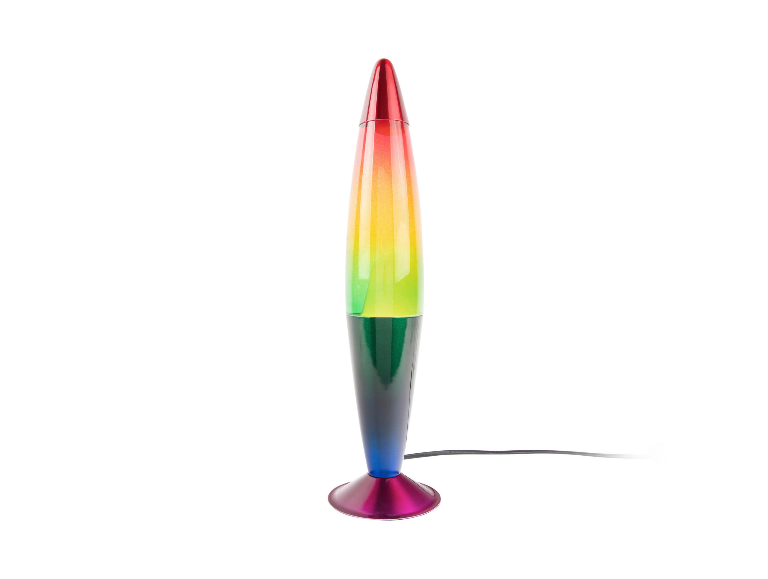 Leitmotiv Lavaleuchte Funky Rocket Mehrfarbig 10x41.5x10 cm