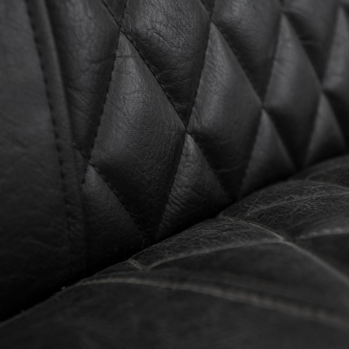 SESSEL in Mikrofaser Schwarz  - Schwarz, MODERN, Textil/Metall (65/82/76cm) - MID.YOU