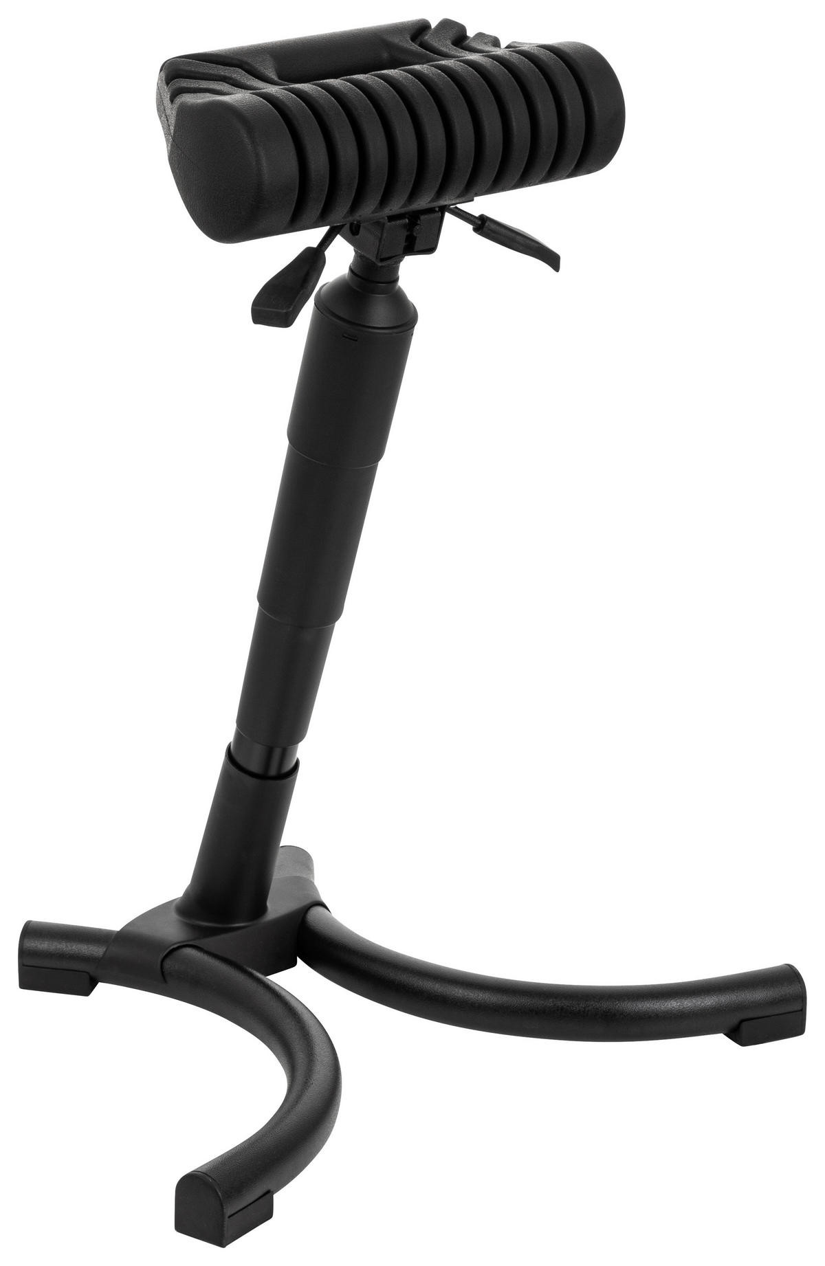 STEHHILFE  Schwarz  - Schwarz, Basics, Kunststoff/Metall (55/65-82/44cm) - MID.YOU