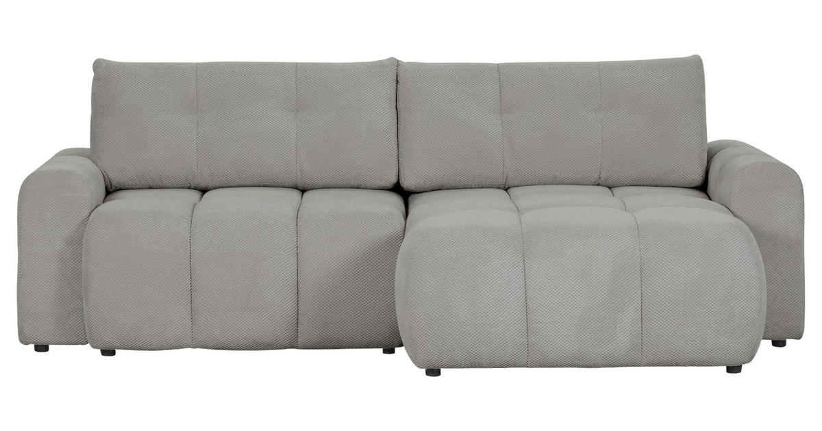 Carryhome Colțar, textil, grej, 256/157 cm descoperiți acum online