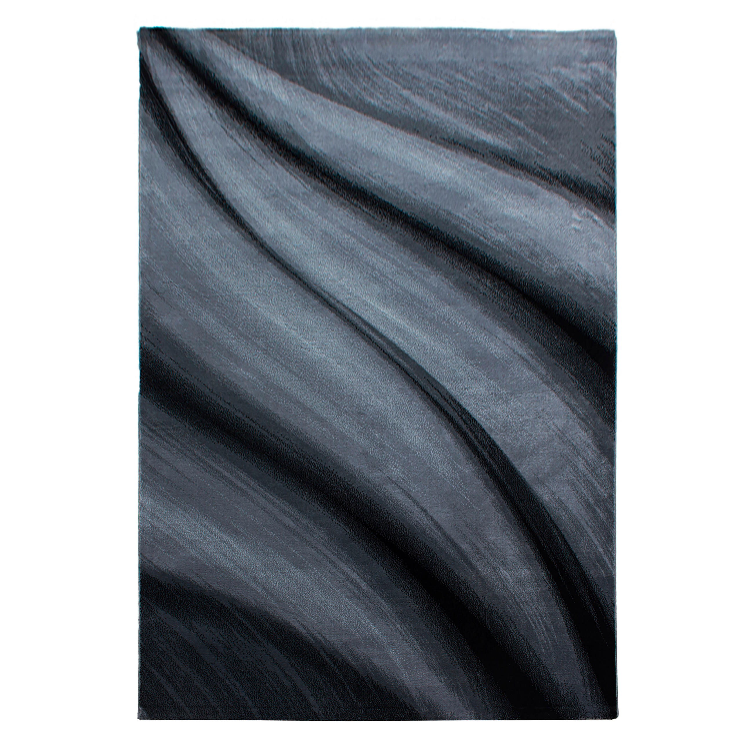 FLATVÄVD MATTA 140/200 cm Miami  - svart, Design, textil (140/200cm) - Novel