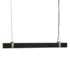 HÄNGELEUCHTE Lilt 115/4,3 cm   - Schwarz, Design, Metall (115/4,3cm) - Nordlux