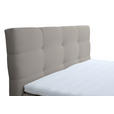 BOXSPRINGBETT 160/200 cm  in Grau  - Schwarz/Grau, KONVENTIONELL, Textil/Metall (160/200cm) - Carryhome