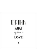 SERVIETTE  12,5/12,5 cm   - Multicolor, Basics, Papier (12,5/12,5cm) - PPD