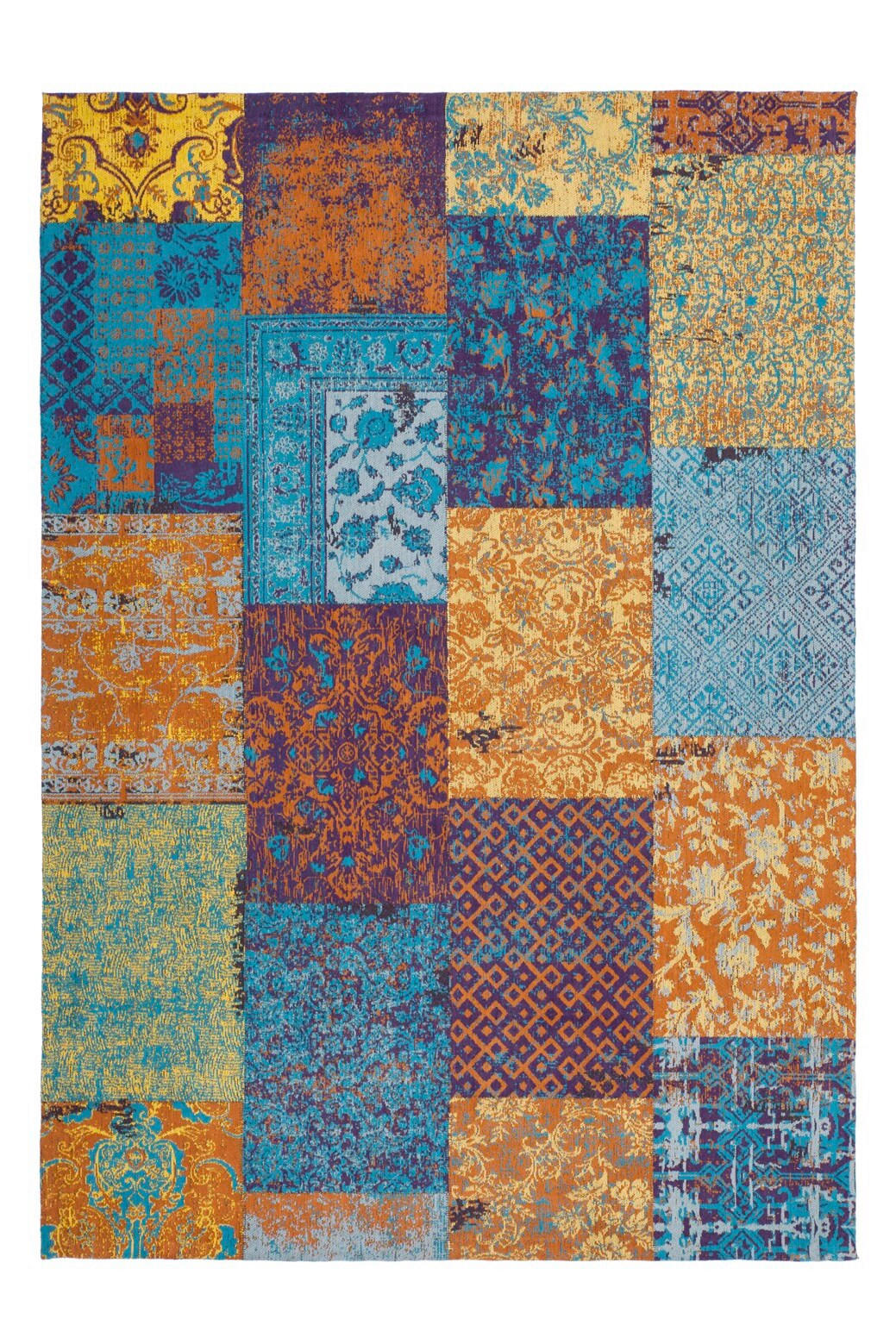 LÄUFER 80/150 cm Symphony 160 Multi Multicolor  - Multicolor, KONVENTIONELL, Textil (80/150cm)
