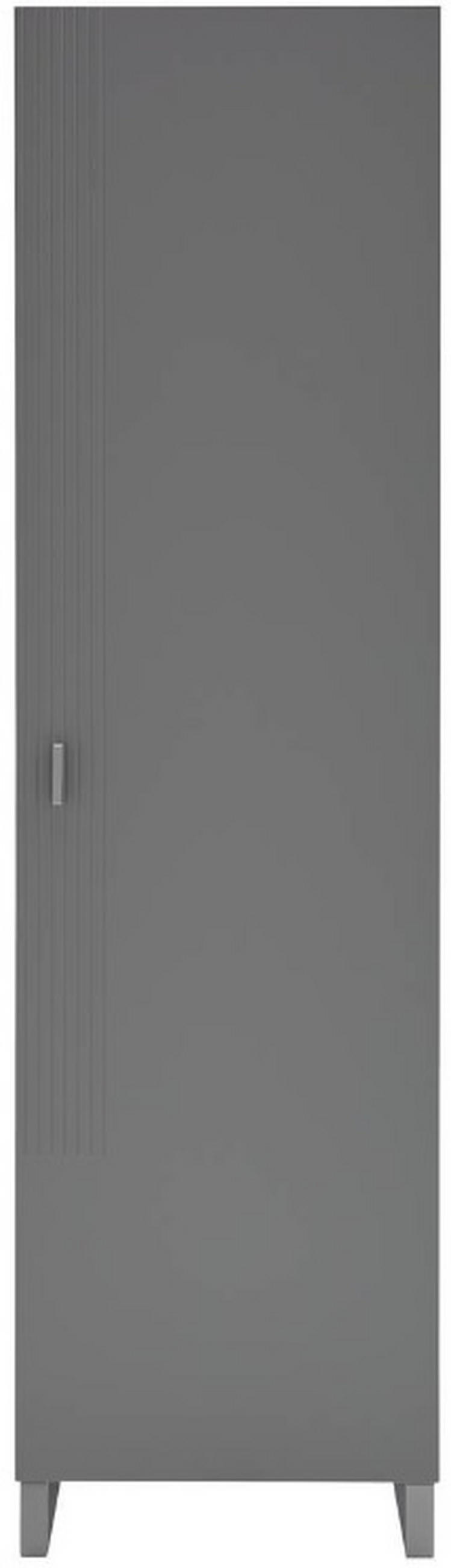 GARDEROBENSCHRANK  in 52/192/36 cm  - Grau, Design, Holzwerkstoff/Metall (52/192/36cm) - Dieter Knoll