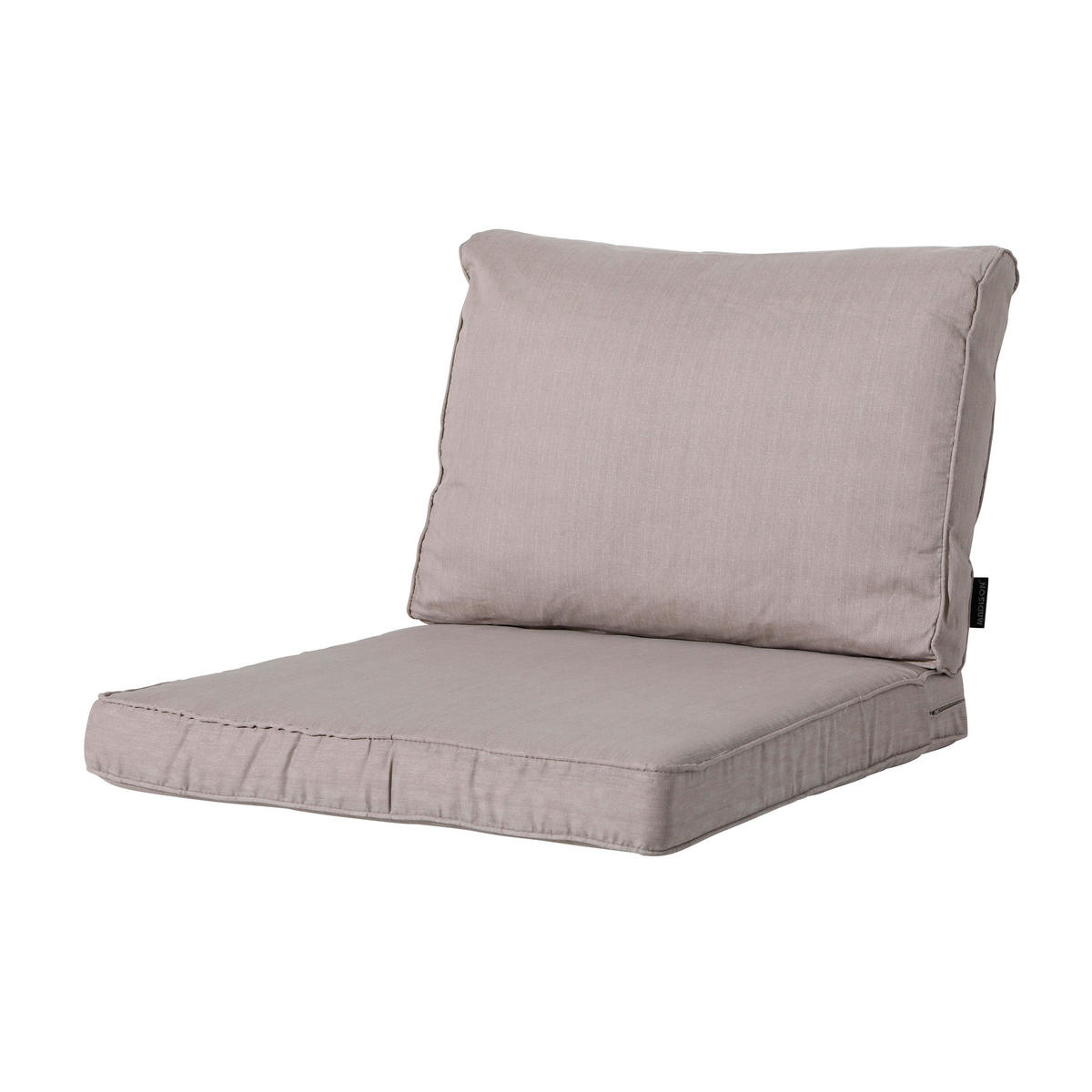 LOUNGEKISSEN  - Taupe, Design, Textil (43/73cm)