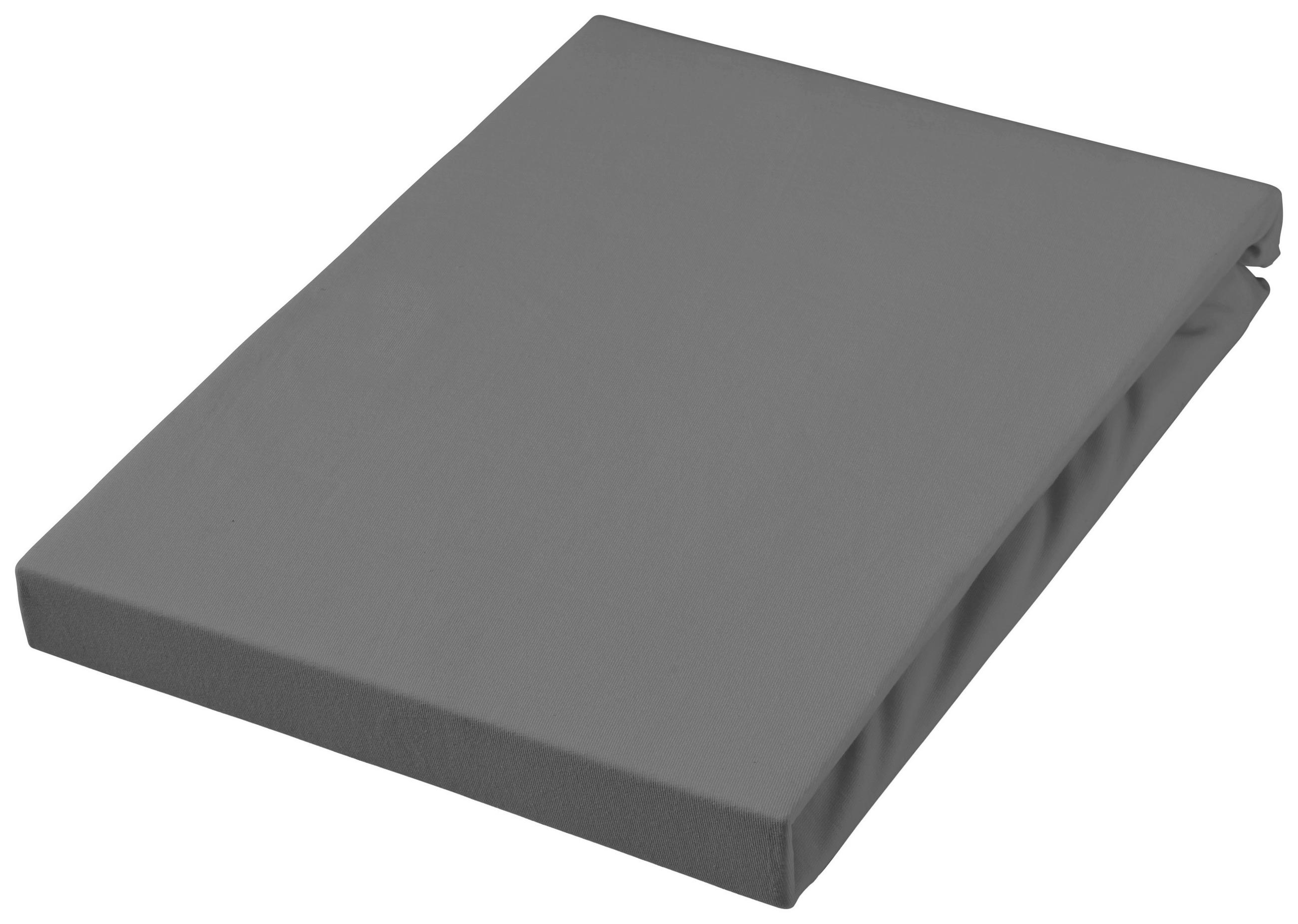 SPANNLEINTUCH Jersey  - Grau, Textil (100/220/30cm) - Dieter Knoll