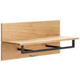 GARDEROBE 6-teilig  in 270/202/38 cm  - Eichefarben/Anthrazit, Natur, Holz/Textil (270/202/38cm) - Linea Natura