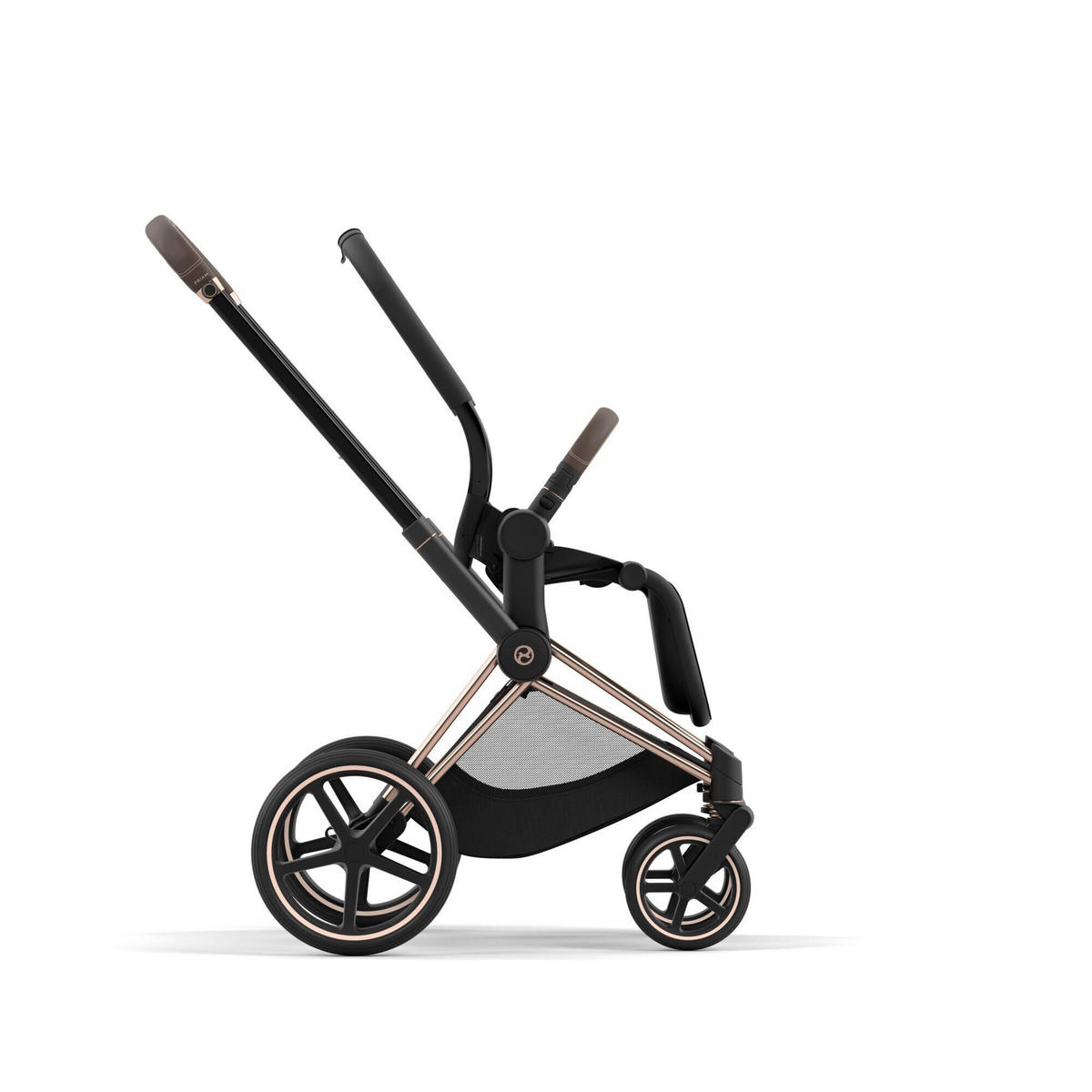 KINDERWAGENGESTELL Priam  - Roségold/Schwarz, Basics, Kunststoff/Metall (83/60/108cm) - cybex PLATINUM