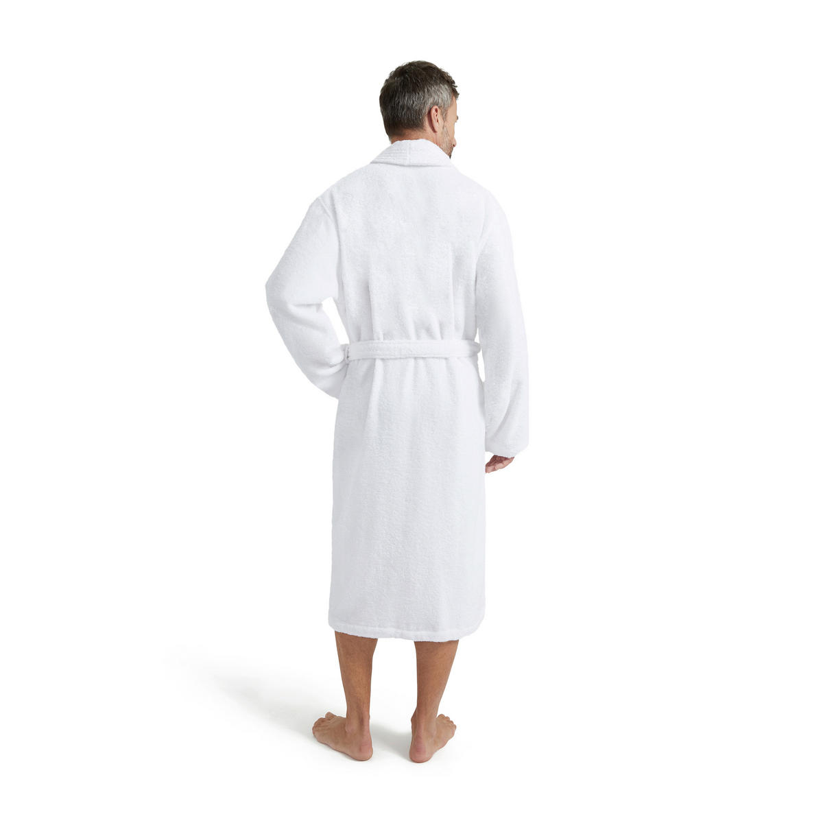 BADEMANTEL XL Unisex  - Weiß, Basics, Textil (XLnull) - Moeve