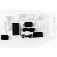 DIMMER MIT FUNKFERNBEDIENUNG - Schwarz/Weiß, Design, Kunststoff (6/1/4cm) - Livetastic