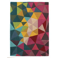 WOLLTEPPICH 170/120 cm Multicolor  - Multicolor, Basics, Textil (170/120cm) - Xora