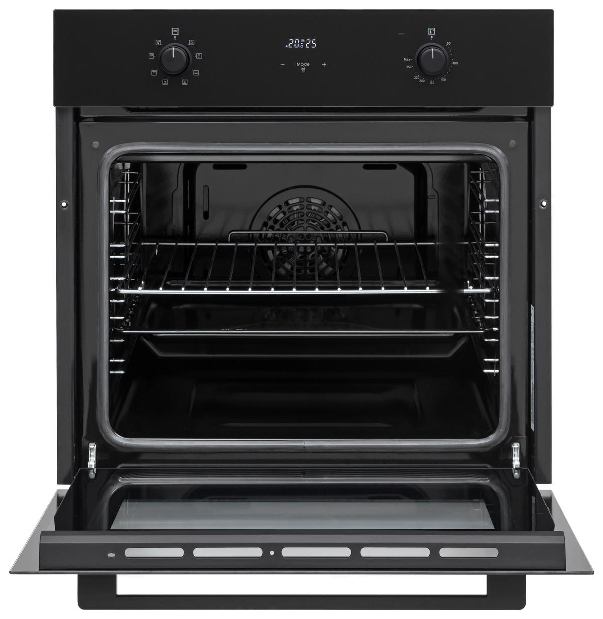 INBYGGNADSUGN BOAHSD65  - svart, Basics, metall/glas (59,5/59,5/57cm) - Mican