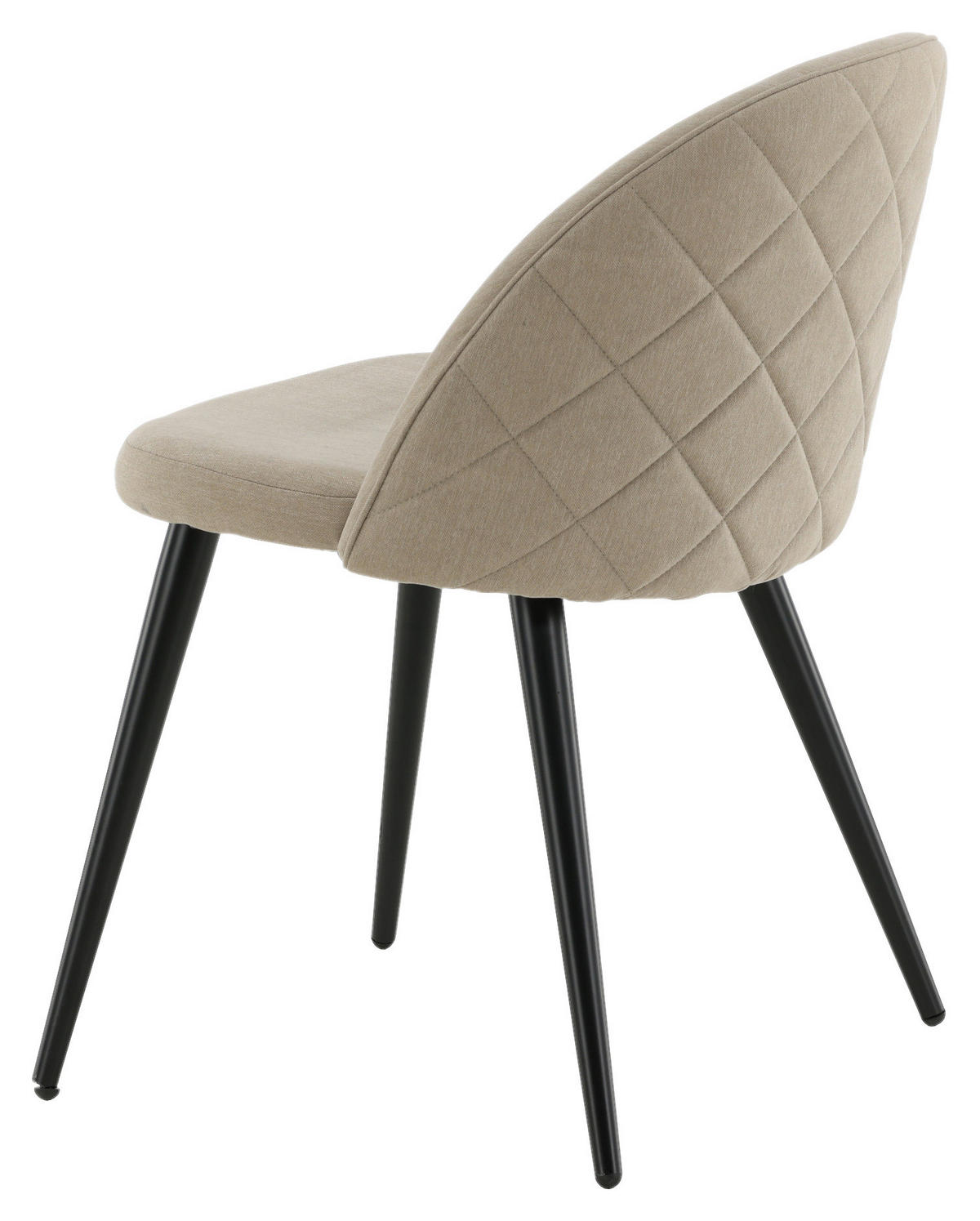 STOLSET stål  - beige/svart, Design, metall/textil (50/76,5/57cm) - Livetastic