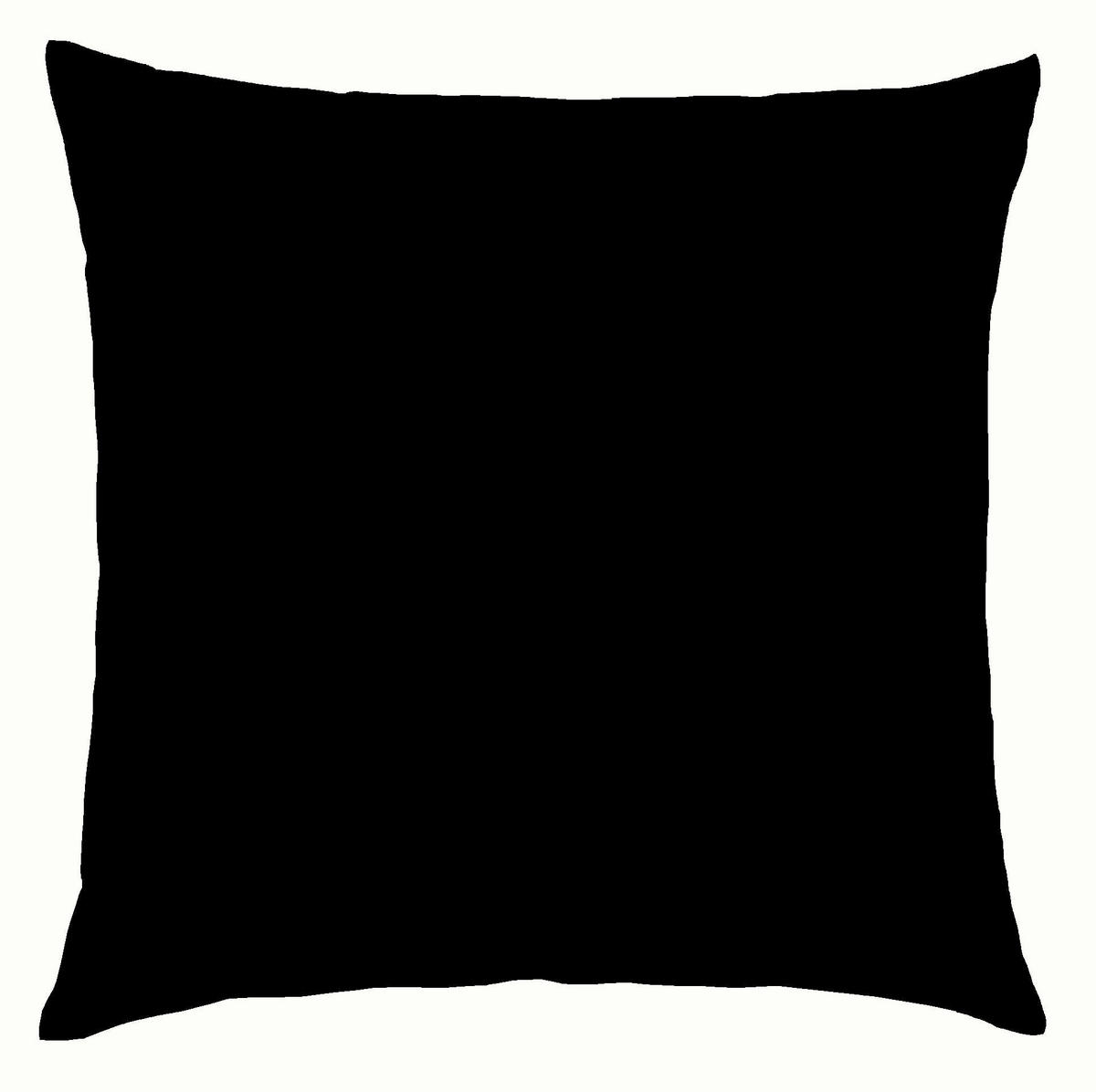 PREVLEKA ZA VZGLAVNIK  UNI  40/60 cm       - črna, Konvencionalno, tekstil (40/60cm) - Kaeppel