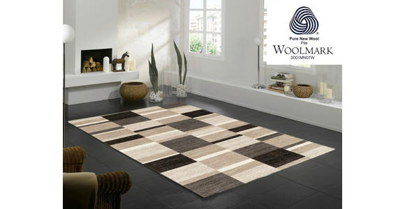 WEBTEPPICH 120/170 cm Naturfarben  - Naturfarben, Basics, Textil (120/170cm) - Novel