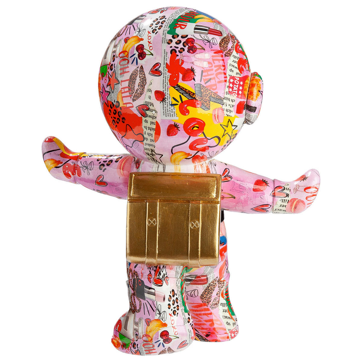 SKULPTUR - Multicolor, Basics, Kunststoff (26/30/15cm)