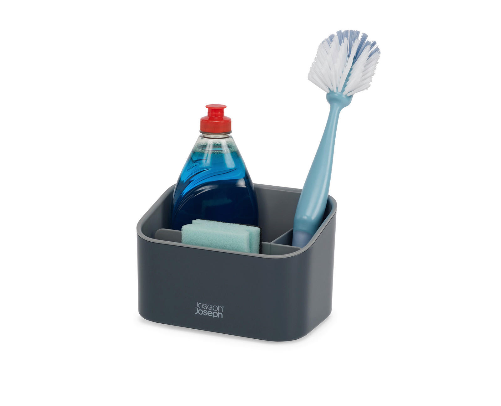 DRŽALO ZA GOBICO  SinkStore  17,8/11,8/12,3 cm                 - antracit, Basics, umetna masa (17,8/11,8/12,3cm) - Joseph Joseph