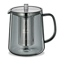 TEEKANNE ASSAM  - Grau, Basics, Glas (17,5/12/16cm) - KÜCHENPROFI