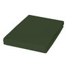 SPANNBETTTUCH Jersey  - Olivgrün, Basics, Textil (100/200cm) - Janine