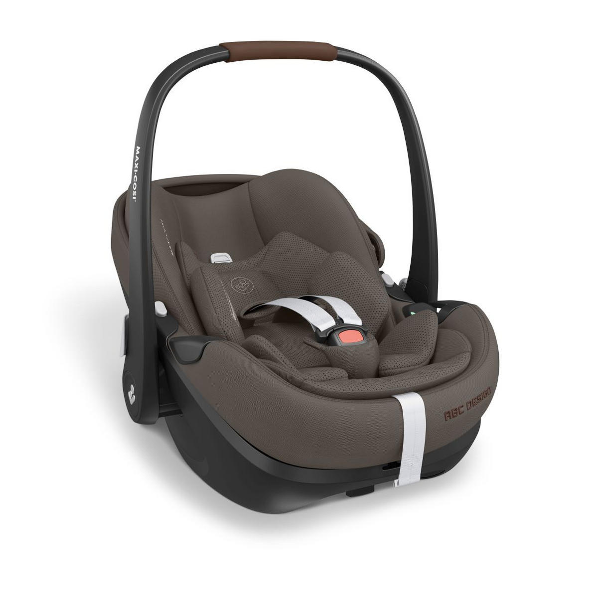 KINDERWAGENSET Samba 2 All in One Set Maxi Cosi  - Schwarz/Cappuccino, Basics, Textil/Metall (88/60/108cm) - ABC Design