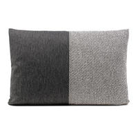 KISSENHÜLLE 40/60 cm  - Schwarz, Basics, Kunststoff (40/60cm) - Dieter Knoll
