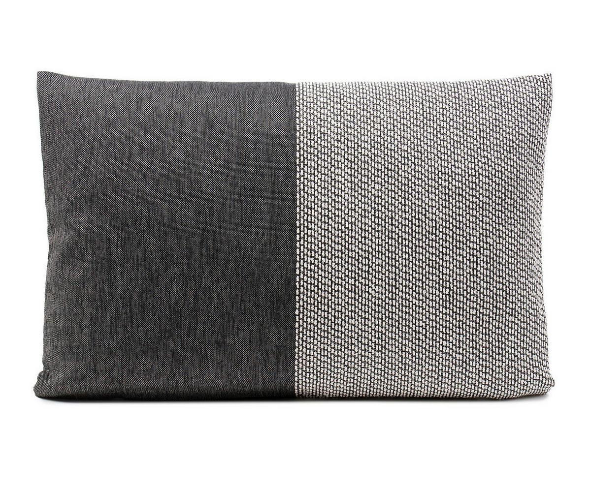 KISSENHÜLLE 40/60 cm  - Schwarz, Basics, Kunststoff (40/60cm) - Dieter Knoll