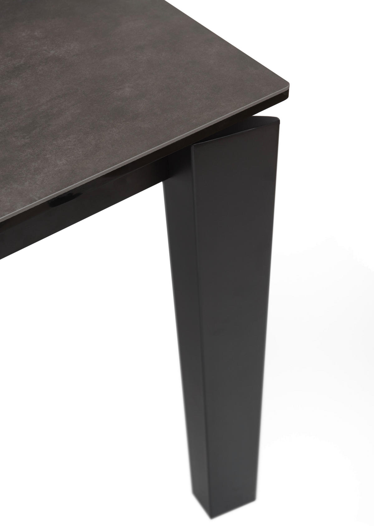ESSTISCH in Metall, Glas, Keramik 180-240/95/76 cm  - Anthrazit, Konventionell, Glas/Keramik (180-240/95/76cm) - Livetastic