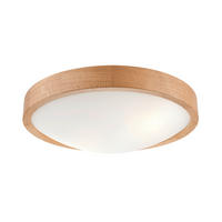 DECKENLEUCHTE Anello 37/8 cm   - Alteiche, Natur, Holz (37/8cm)