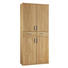 SCHUHSCHRANK 84/191,5/39 cm - Chromfarben/Eichefarben, Design, Holz/Kunststoff (84/191,5/39cm) SCHUHSCHRANK 84/191,5/39 cm - Chromfarben/Eichefarben, Design, Holz/Kunststoff (84/191,5/39cm)