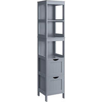 MIDISCHRANK 30/141,5/30 cm  - Grau, MODERN, Holzwerkstoff (30/141,5/30cm) - MID.YOU
