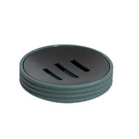 SEIFENSCHALE Kunststoff  - Grün, Basics, Kunststoff (11/3cm)