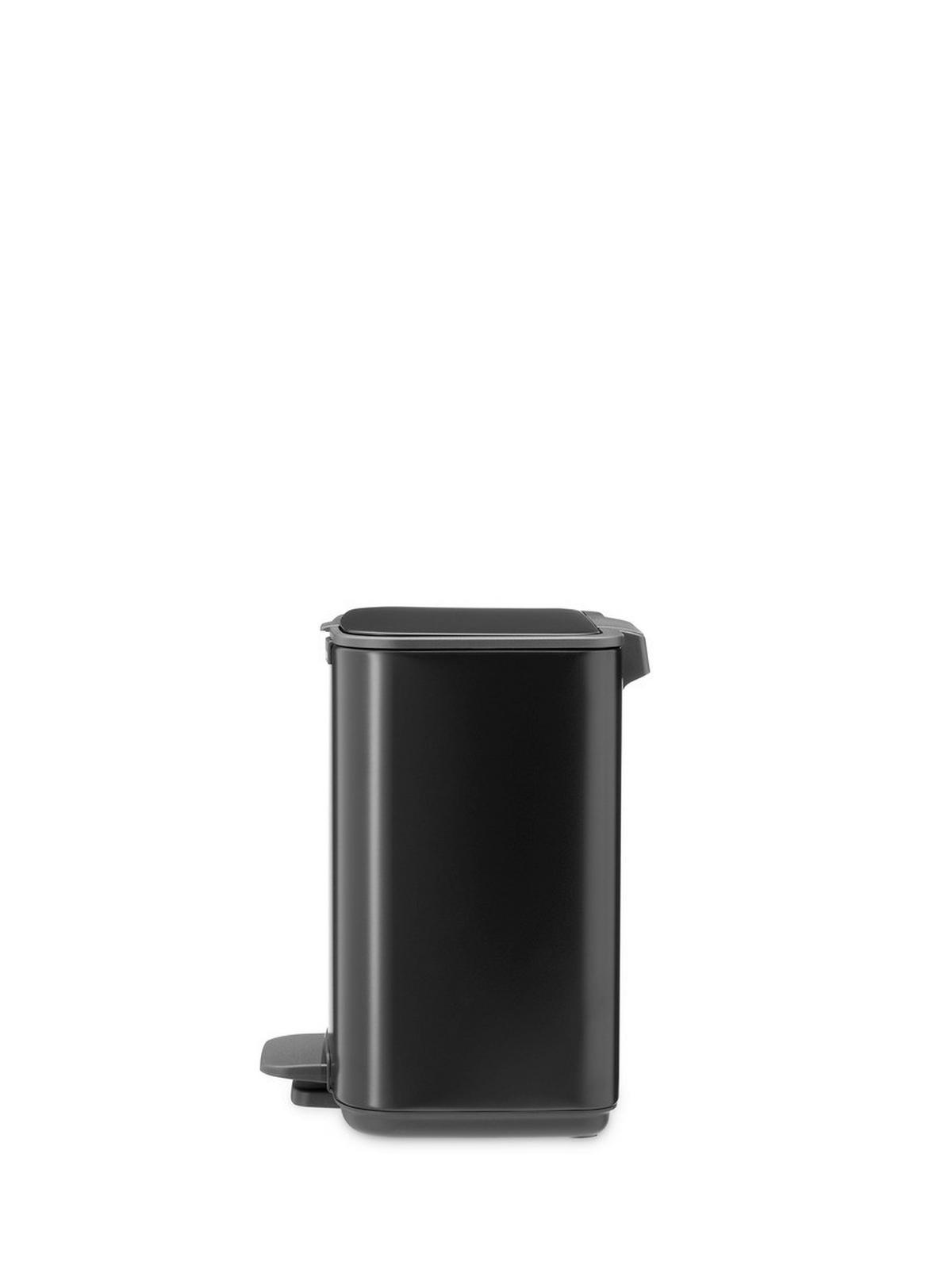 KANTA SA PAPUČICOM  4 l   - crna/antracit, Konvencionalno, metal/plastika (20/26,8/20,5cm) - Brabantia